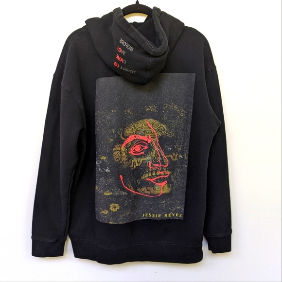 Other - Jessie Reyez BEFORE LOVE CAME TO KILL US SKULL HOODIE Size L